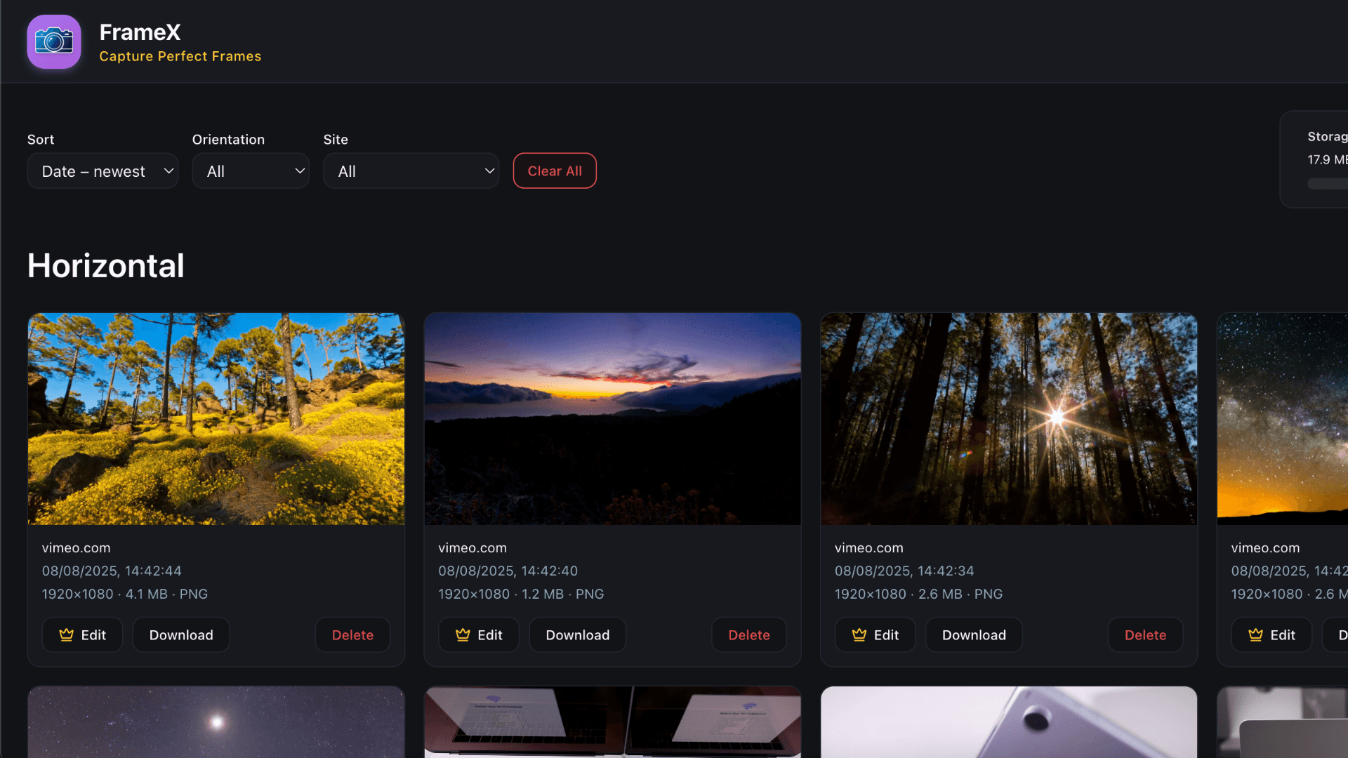 Hide the browser navbar
